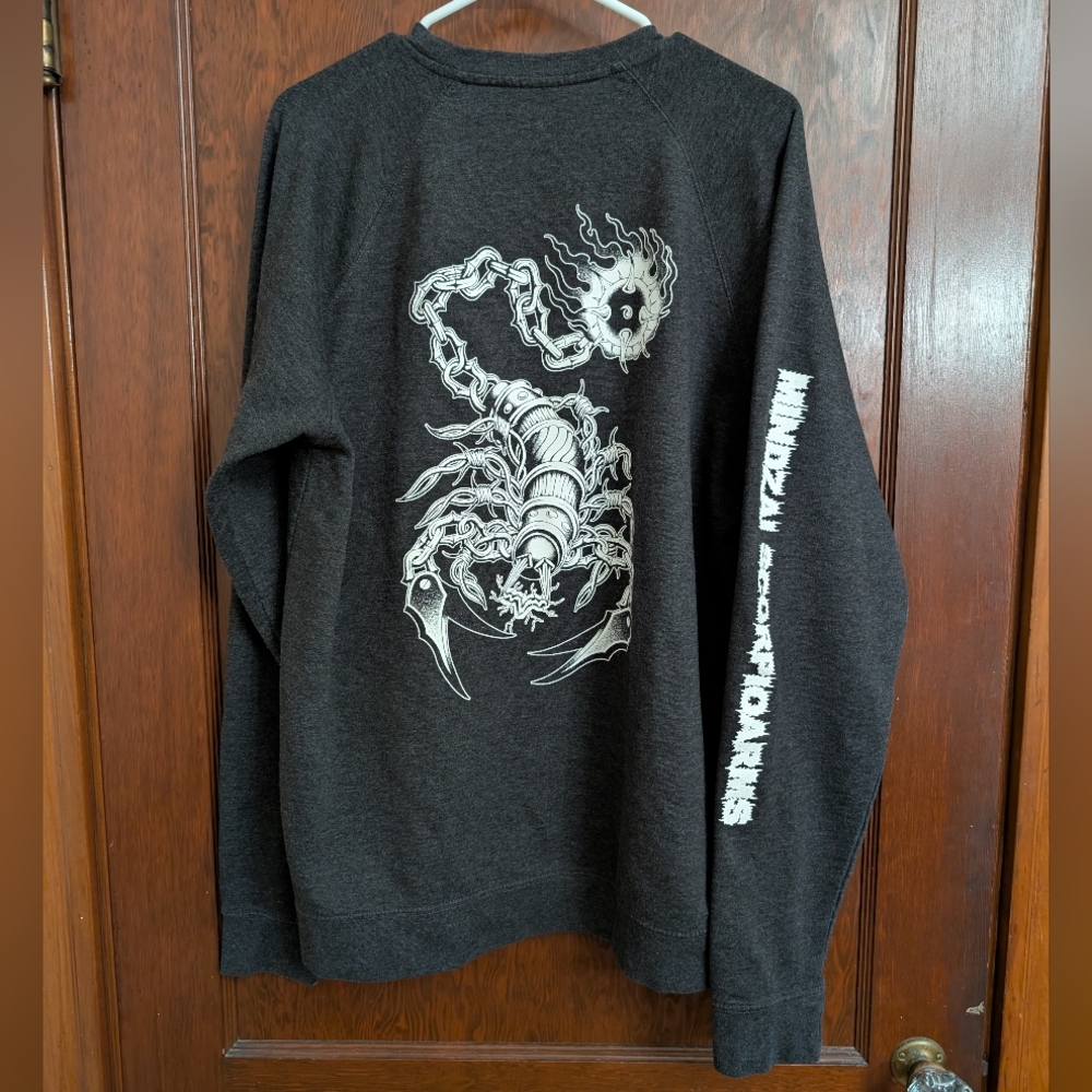 Vintage Y2K Scorpion Print Long Sleeve Tee